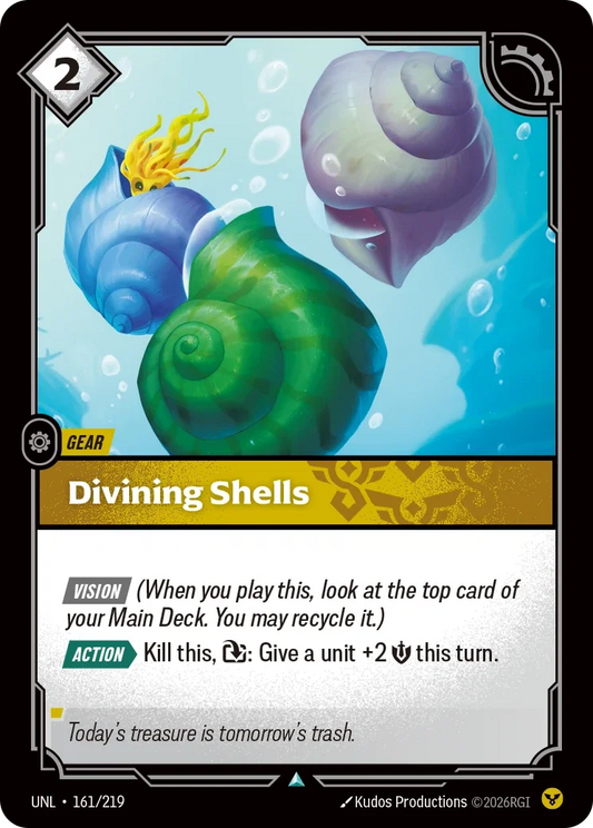 Divining Shells - 161/219 - Unleashed