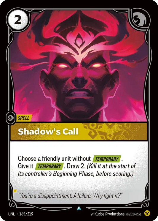 Shadow's Call - 165/219 - Unleashed