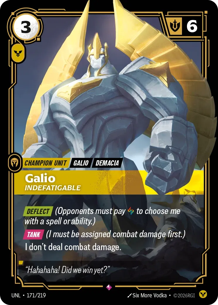 Galio Indefatigable - 171/219 - Unleashed