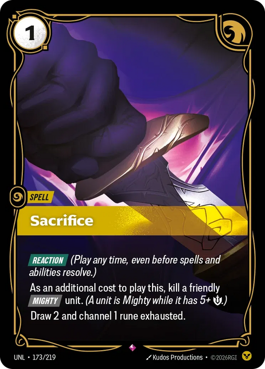 Sacrifice - 173/219 - Unleashed