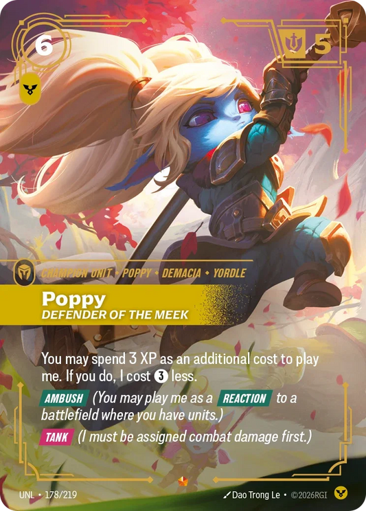 Poppy Defender of the Meek - 178/219 - Unleashed