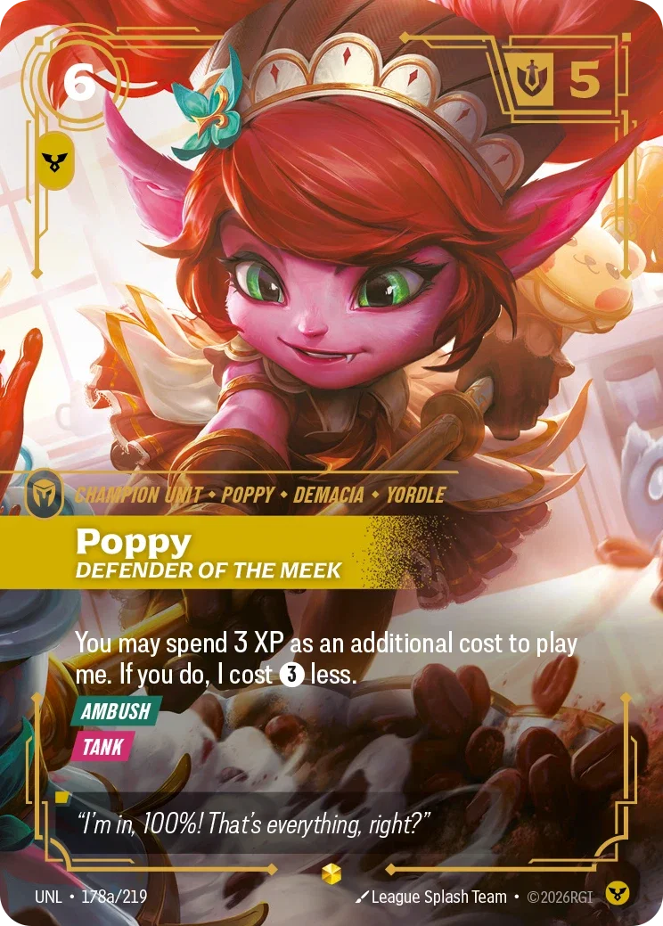 Poppy Defender of the Meek (Alternate Art) - 178a/219 - Unleashed