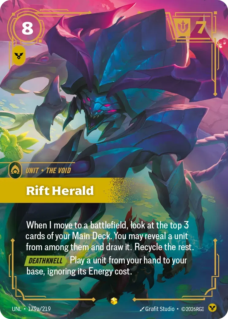 Rift Herald (Alternate Art) - 179a/219 - Unleashed