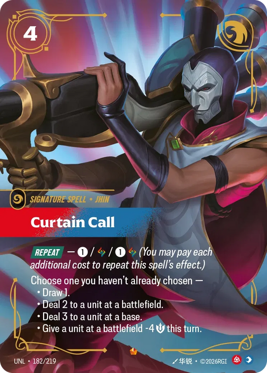 Curtain Call - 182/219 - Unleashed
