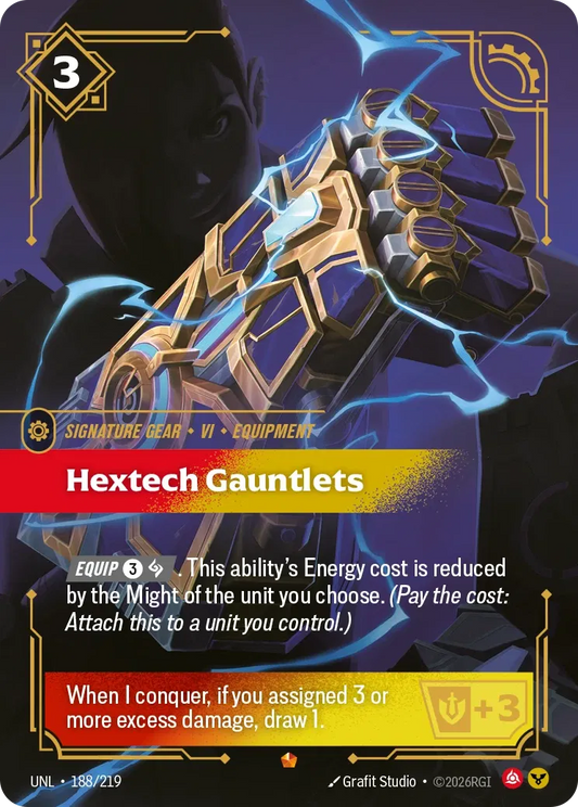 Hextech Gauntlets - 188/219 - Unleashed