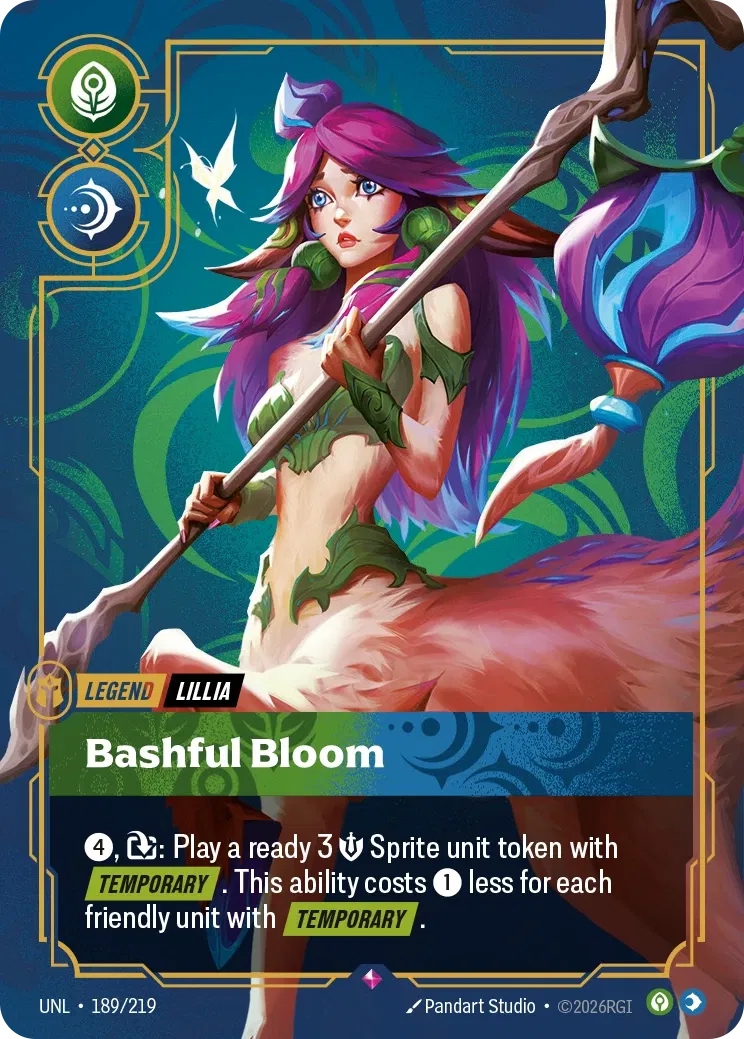 Lillia Bashful Bloom - 189/219 - Unleashed