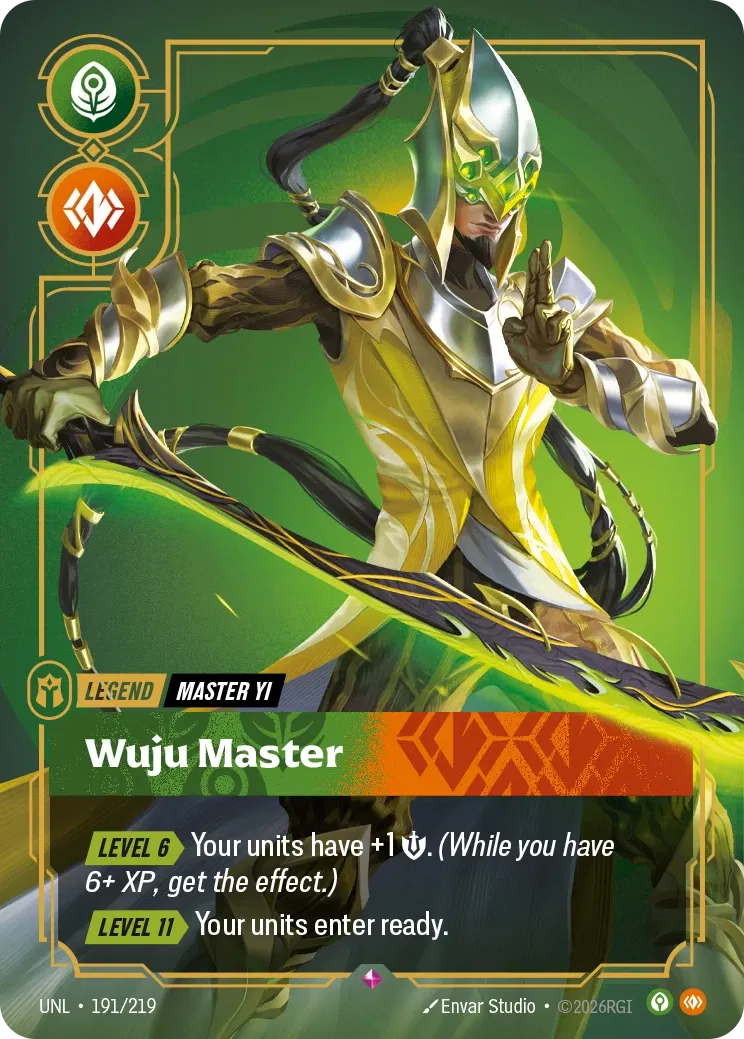 Master Yi Wuju Master - 191/219 - Unleashed