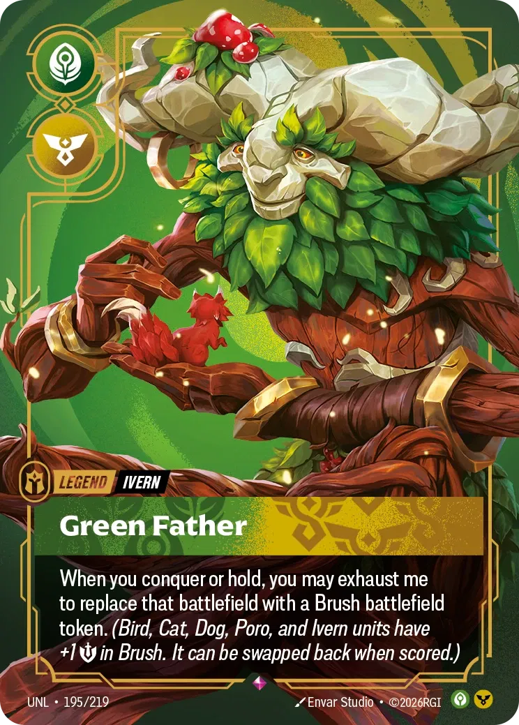 Ivern Green Father - 195/219 - Unleashed