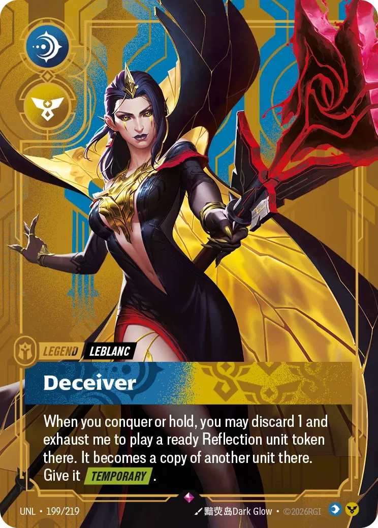 Leblanc Deceiver - 199/219 - Unleashed