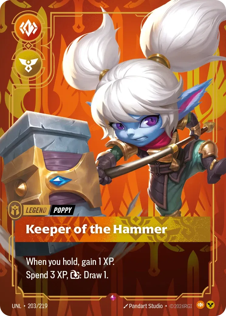 Poppy Keeper of the Hammer - 203/219 - Unleashed – Planeta TCG