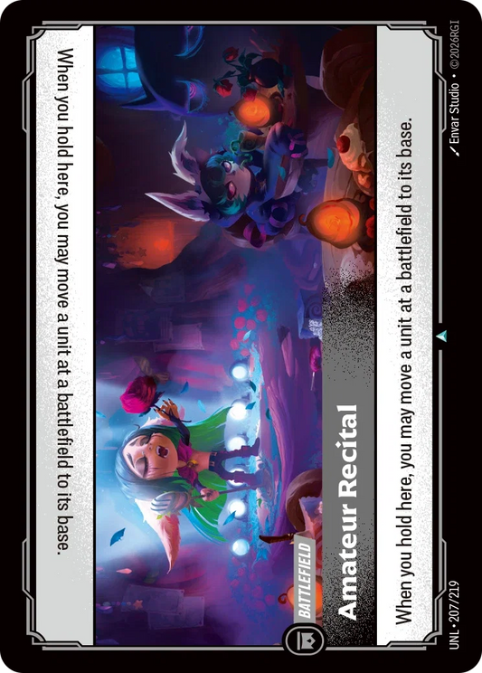Amateur Recital - 207/219 - Unleashed