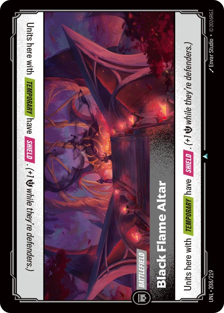 Black Flame Altar - 208/219 - Unleashed