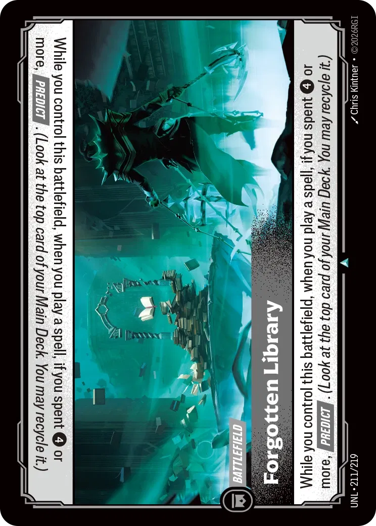 Forgotten Library - 211/219 - Unleashed