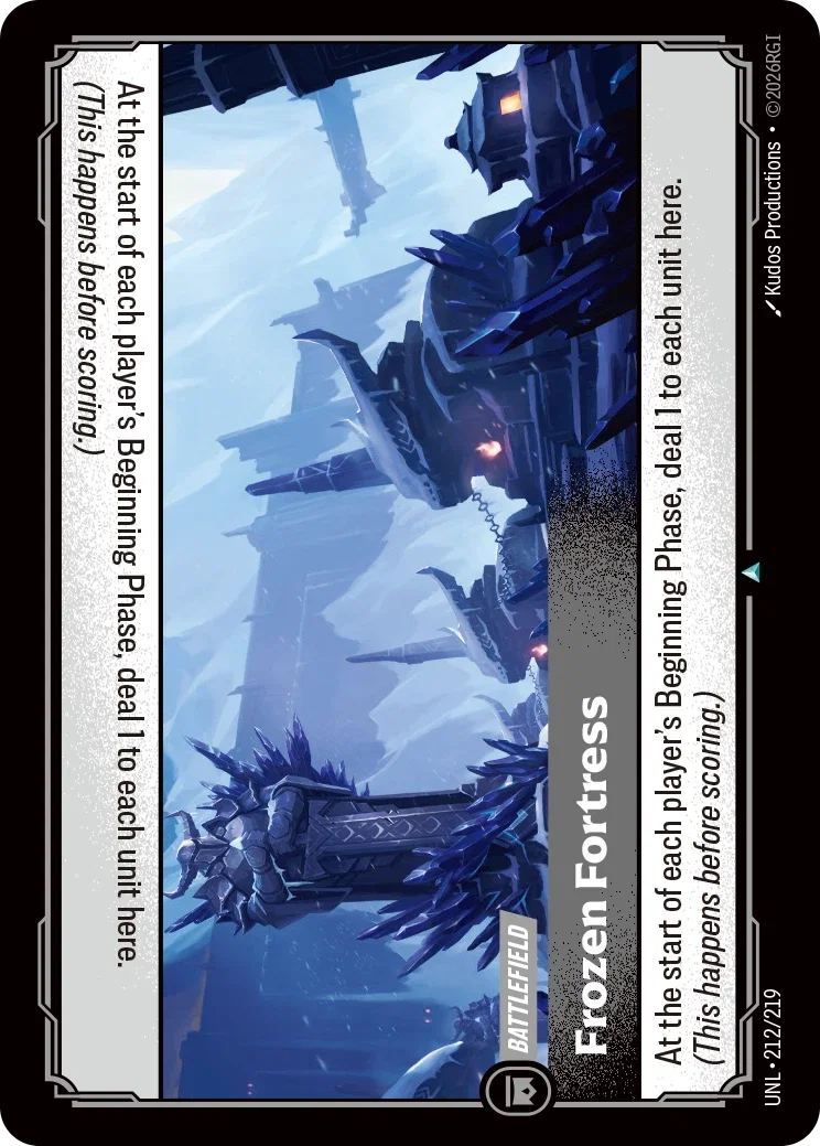 Frozen Fortress - 212/219 - Unleashed