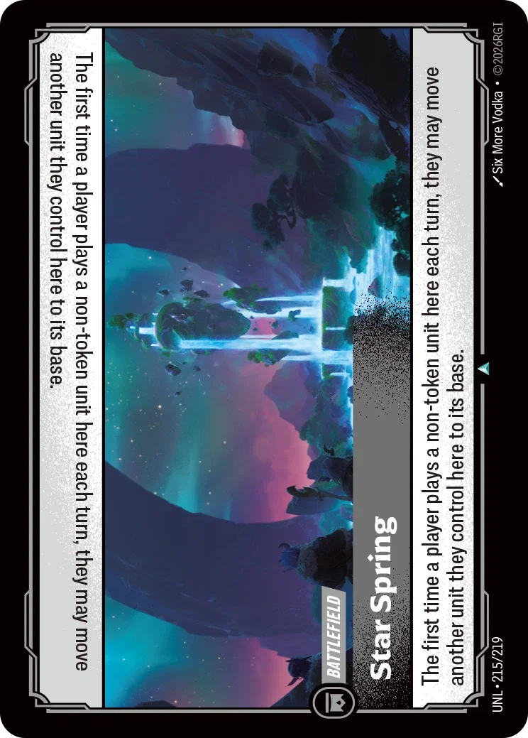 Star Spring - 215/219 - Unleashed