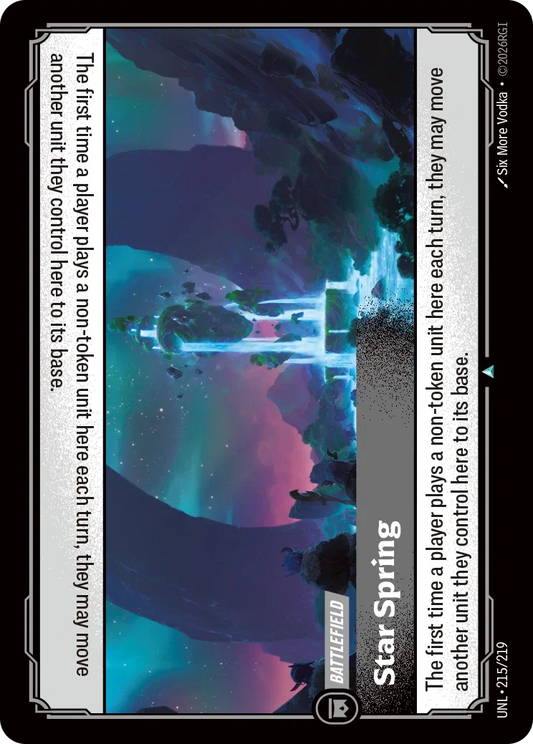Star Spring - 215/219 - Unleashed