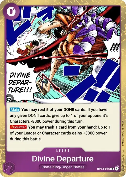 Divine Departure - OP13-076 - Carrying On His Will