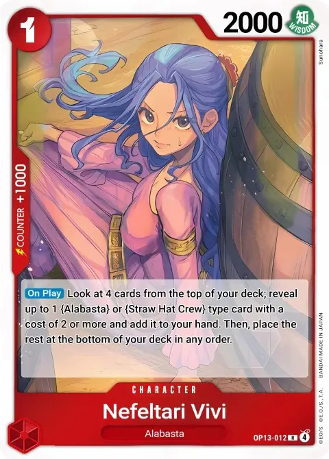 Nefeltari Vivi - OP13-012 - Carrying On His Will