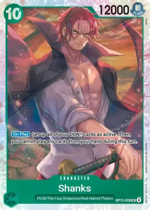 Shanks - OP13-028 - Carrying On His Will