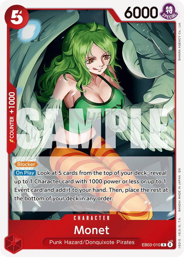 Monet - EB03-010 - Extra Booster: One Piece Heroines Edition