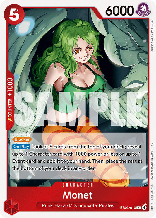 Monet - EB03-010 - Extra Booster: One Piece Heroines Edition