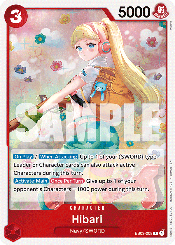 Hibari - EB03-008 - One Piece Heroines Edition