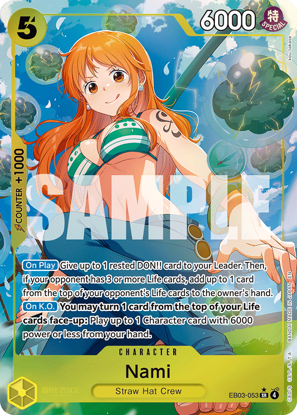 Nami (Alternate Art) - EB03-053 - Extra Booster: One Piece Heroines Edition