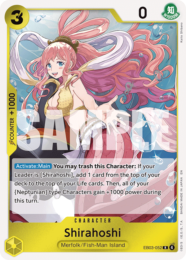 Shirahoshi - EB03-052 - Extra Booster: One Piece Heroines Edition