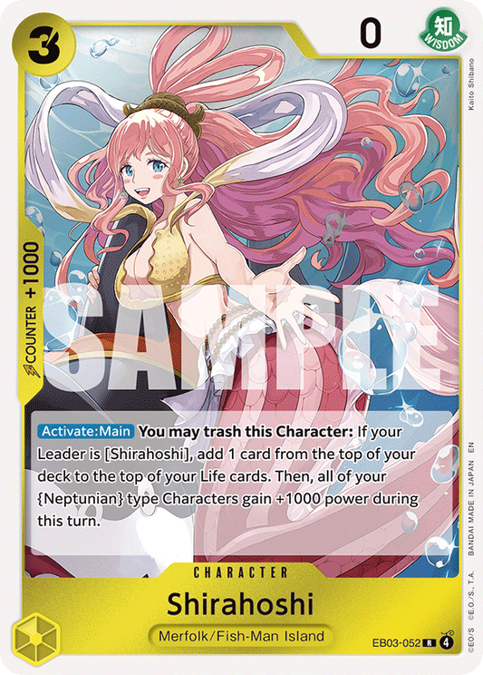 Shirahoshi - EB03-052 - Extra Booster: One Piece Heroines Edition