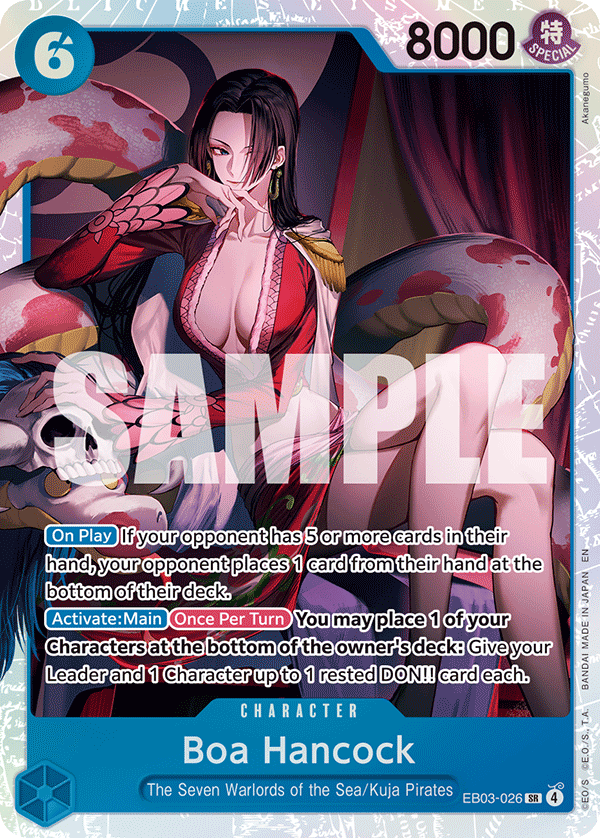 Boa Hancock - EB03-026 - Extra Booster: One Piece Heroines Edition