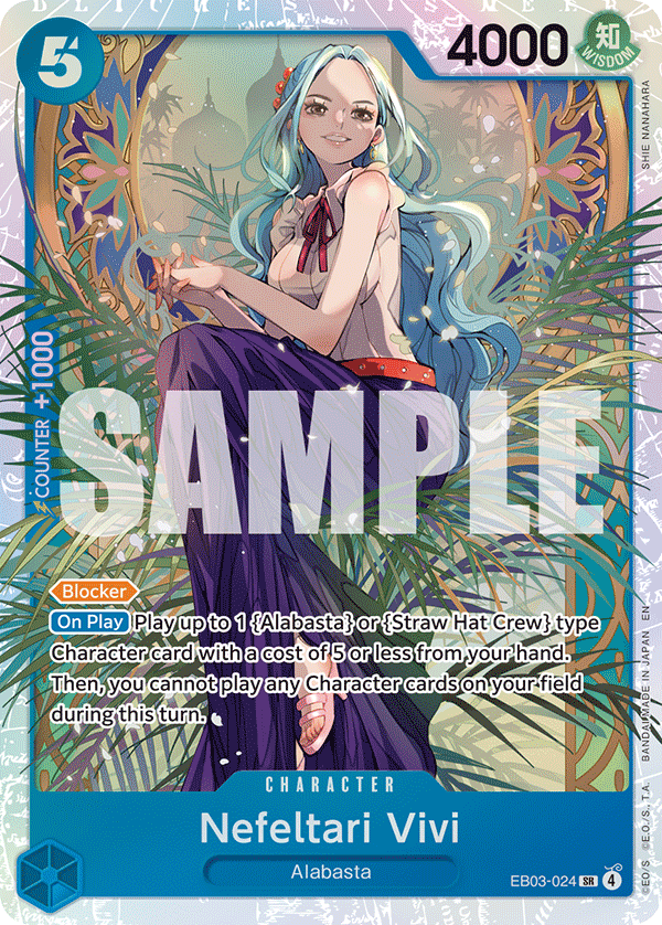Nefeltari Vivi - EB03-024 - One Piece Heroines Edition