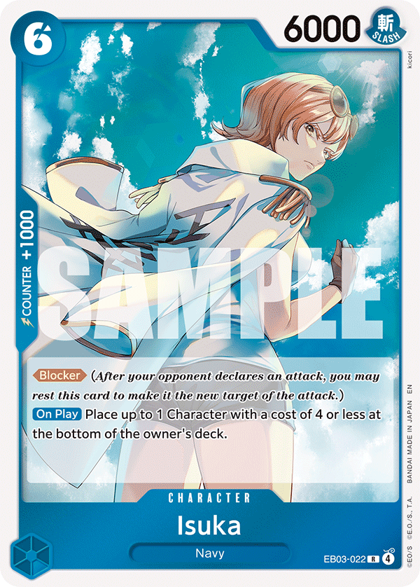 Isuka - EB03-022 - Extra Booster: One Piece Heroines Edition