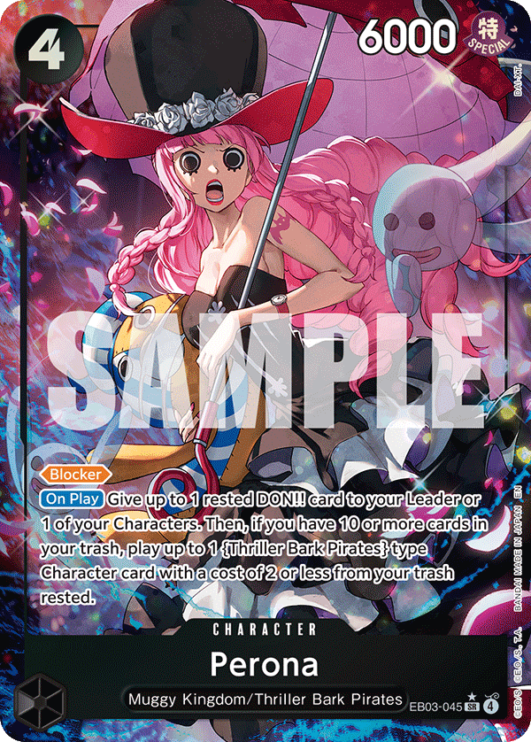 Perona (Alternate Art) - EB03-045 - Extra Booster: One Piece Heroines Edition
