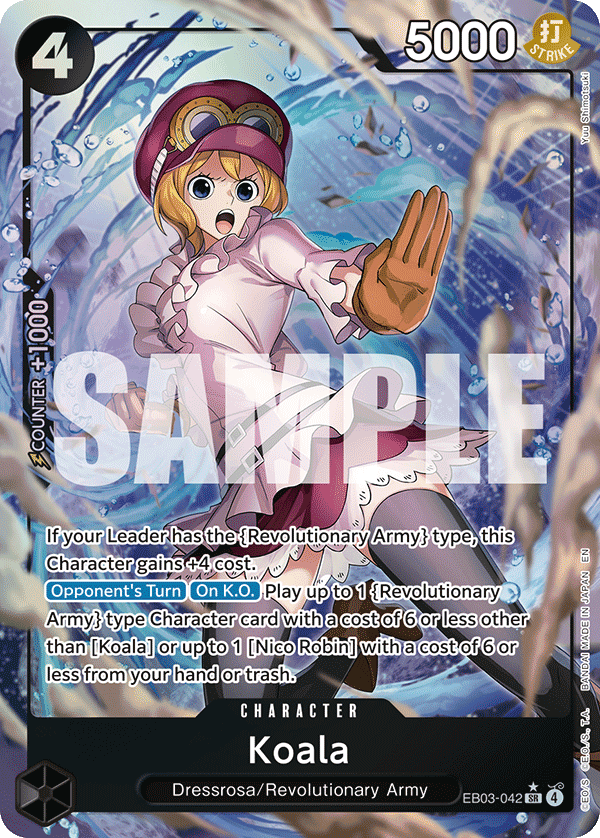 Koala (Alternate Art) - EB03-042 - Extra Booster: One Piece Heroines Edition