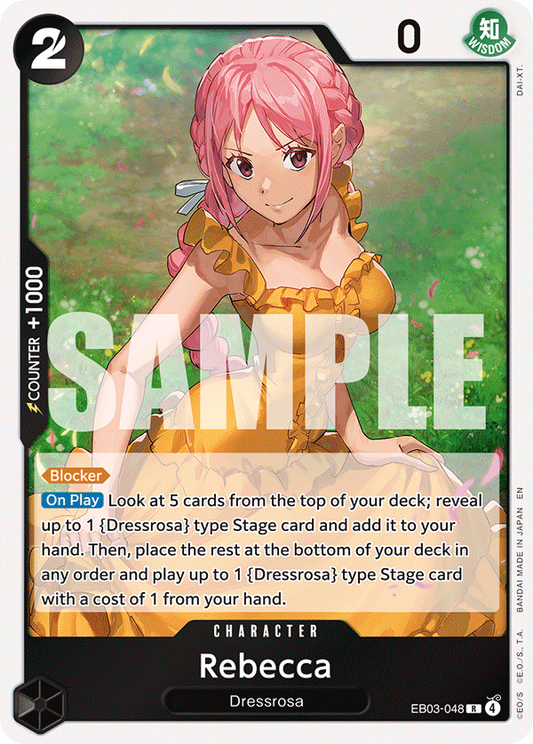 Rebecca - EB03-048 - Extra Booster: One Piece Heroines Edition