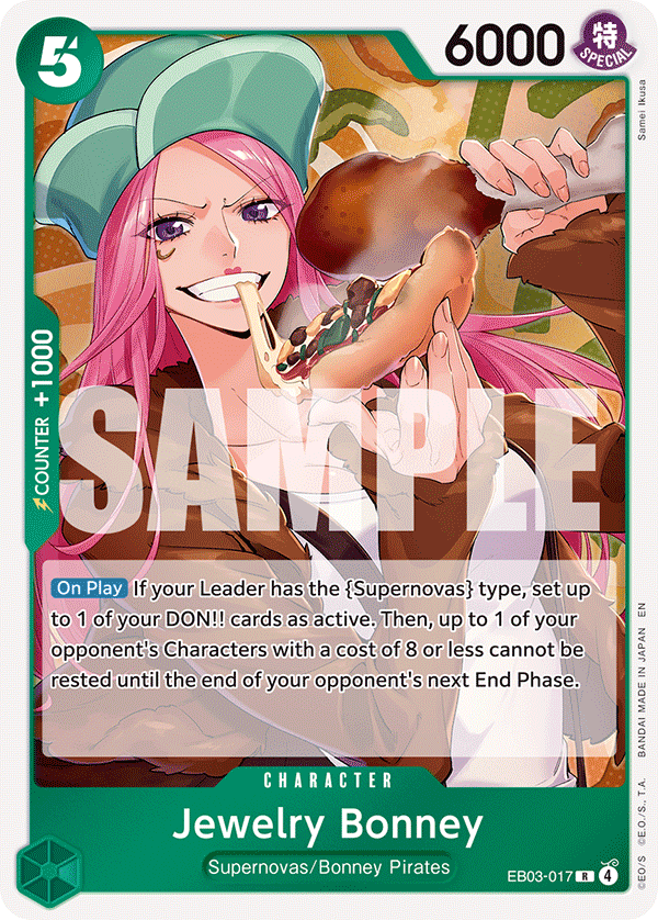 Jewelry Bonney - EB03-017 - Extra Booster: One Piece Heroines Edition