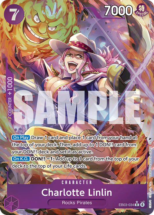 Charlotte Linlin (Alternate Art) - EB03-034 - Extra Booster: One Piece Heroines Edition