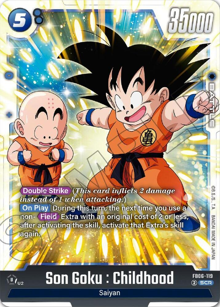 Son Goku : Childhood - FB06-119 - Rivals Clash