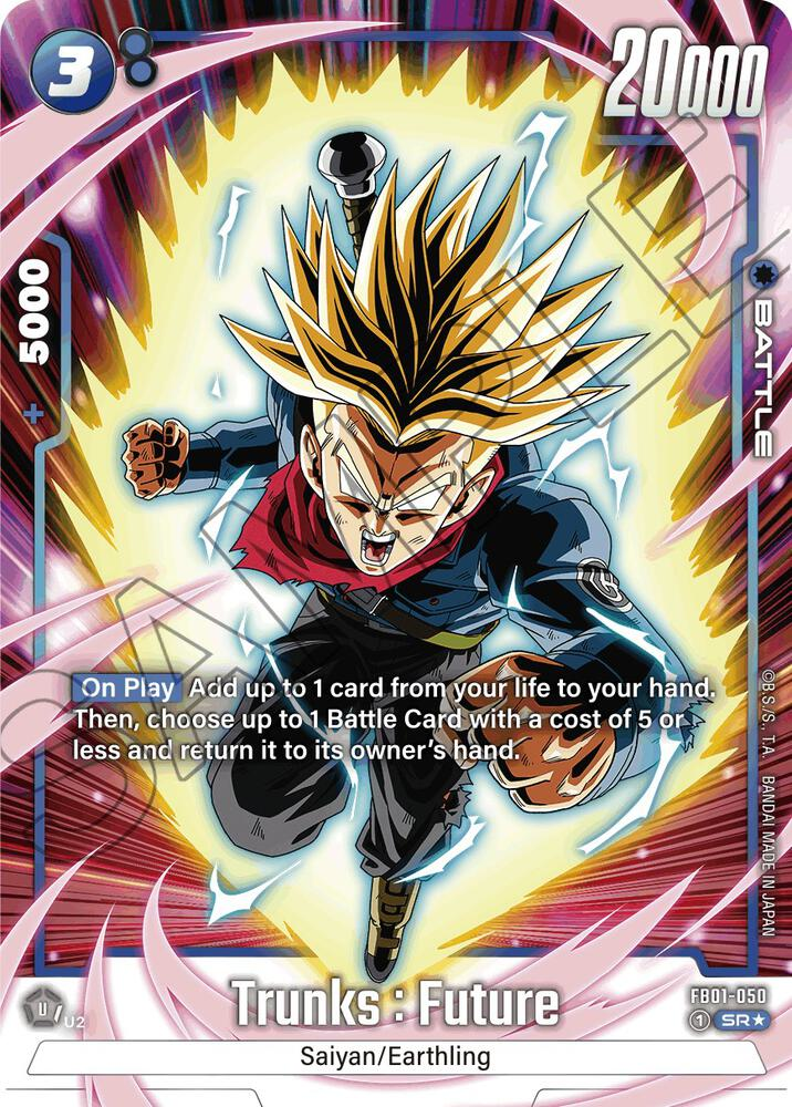 Trunks : Future (Alternate Art) - FB01-050 - Awakened Pulse
