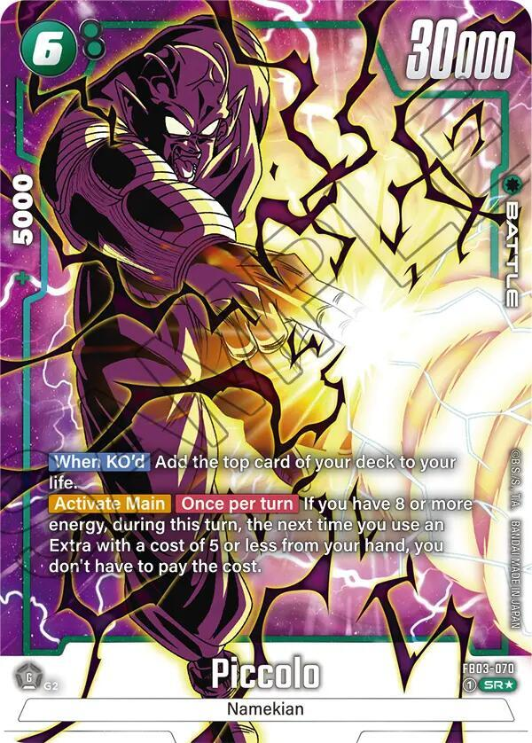 Piccolo (Alternate Art) - FB03-070 - Raging Roar