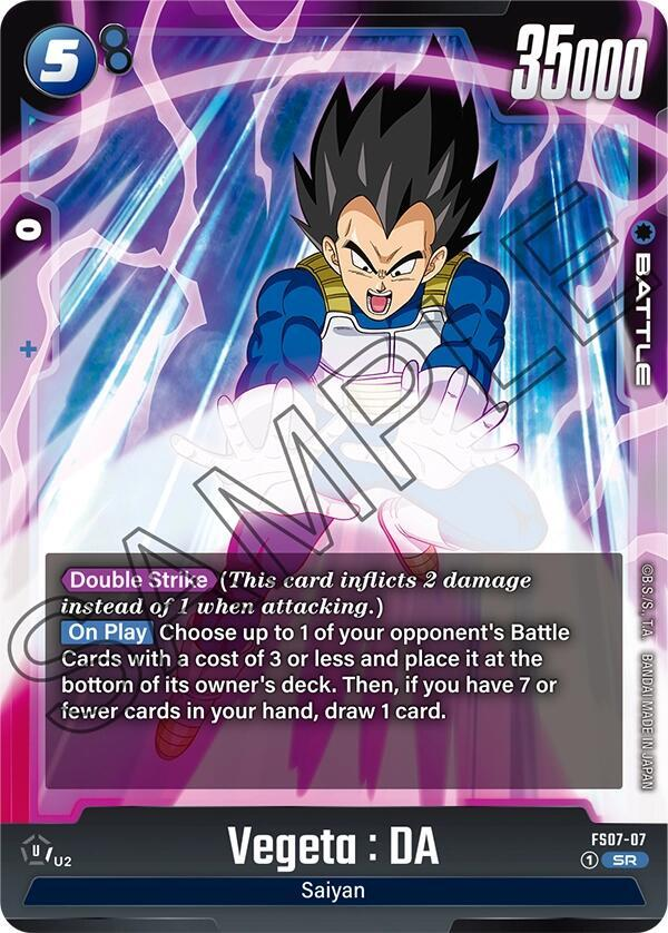 Vegeta : DA - FS07-07 - Starter Deck 7: Vegeta