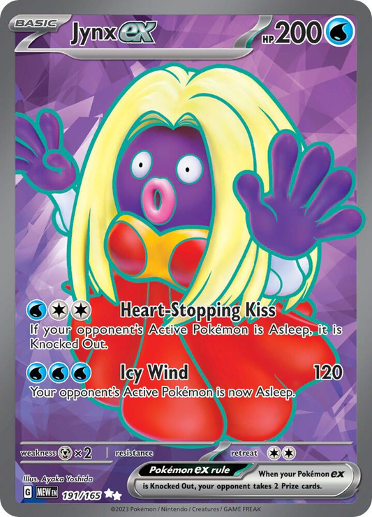 Jynx ex - 191/165 - SV: Scarlet & Violet 151