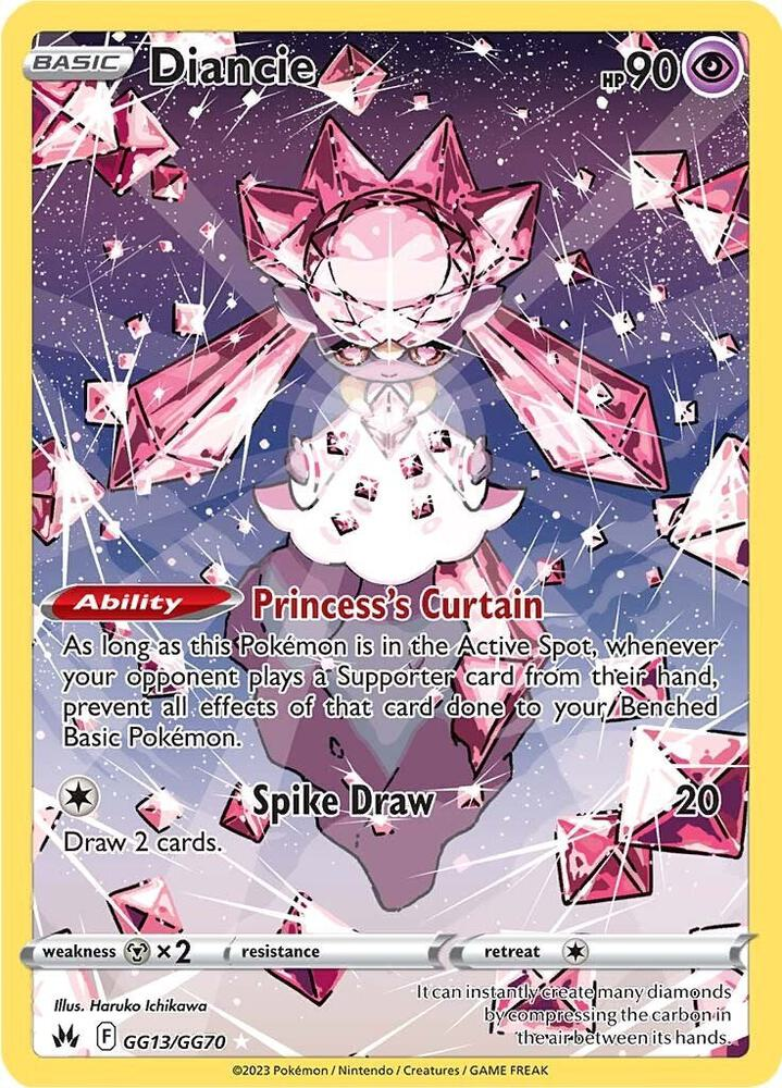 Diancie - GG13/GG70 - SWSH: Crown Zenith: Galarian Gallery