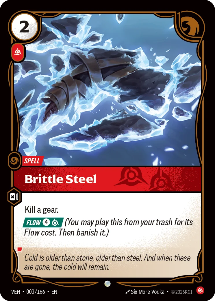 Brittle Steel - 003/166 Vendetta
