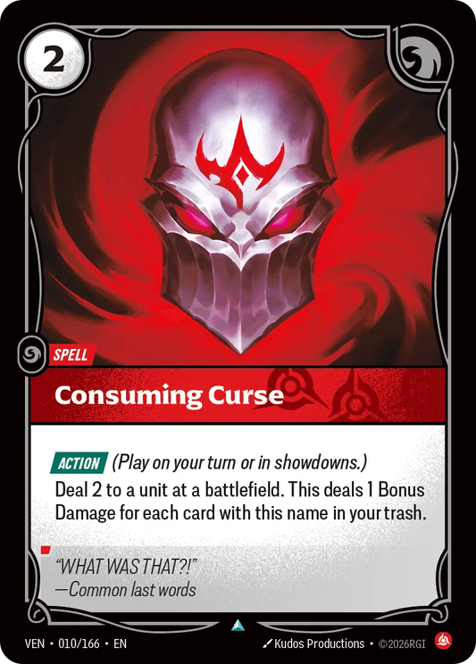 Consuming Curse - 010/166 Vendetta