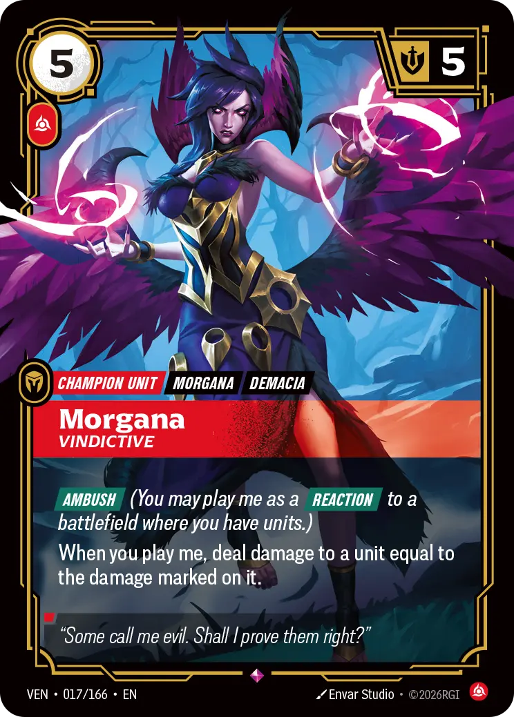 Morgana Vindictive - 017/166 Vendetta