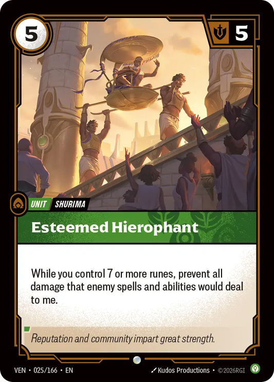 Esteemed Hierophant - 025/166 Vendetta
