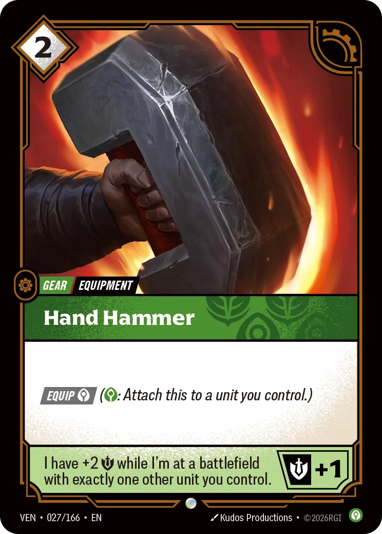 Hand Hammer - 027/166 Vendetta