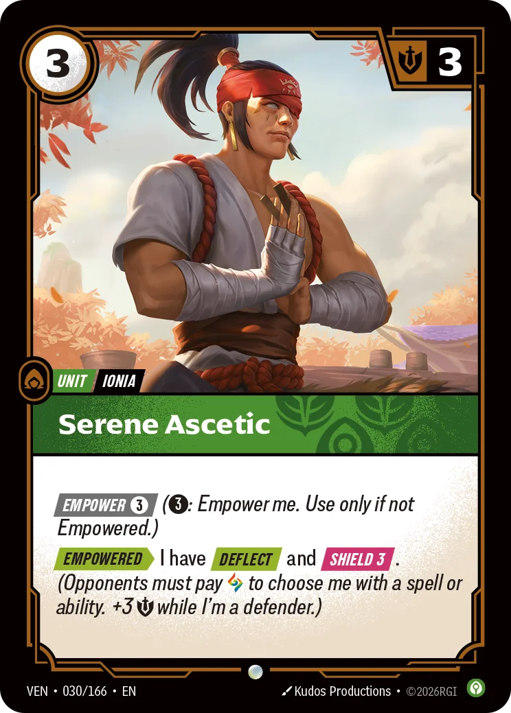 Serene Ascetic - 030/166 Vendetta