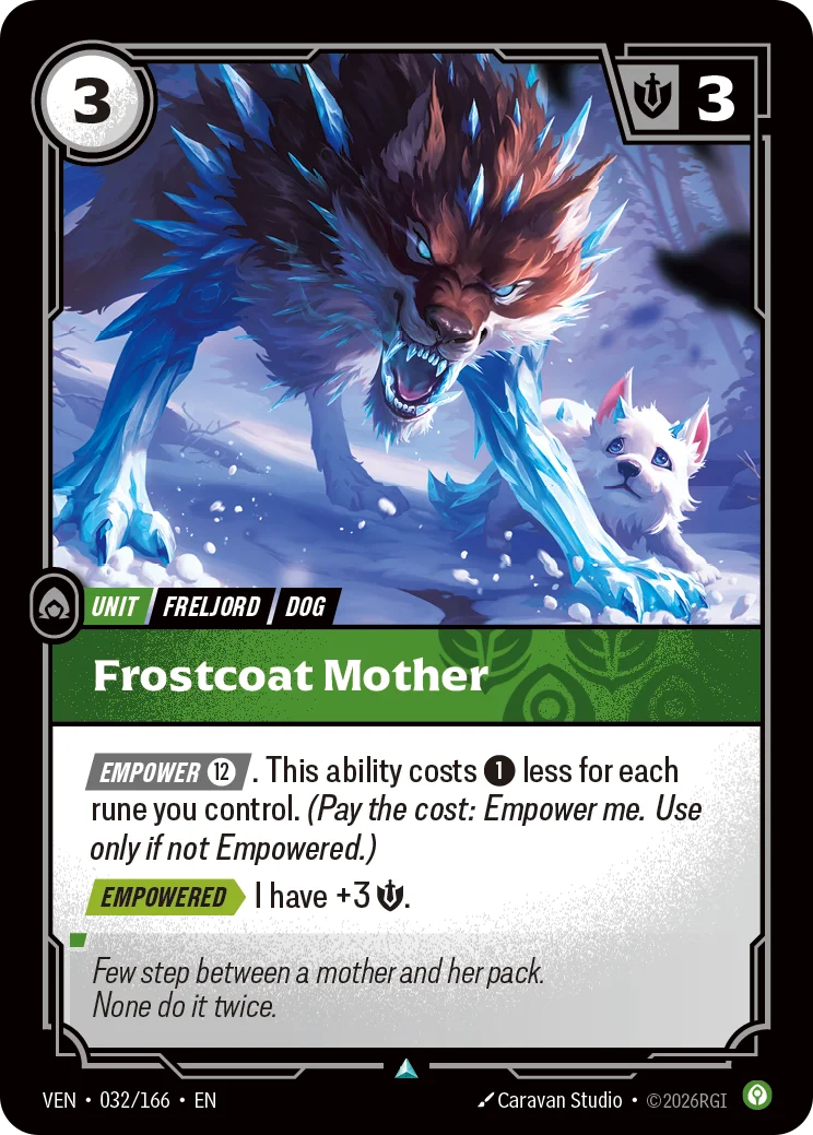 Frostcoat Mother - 032/166 Vendetta